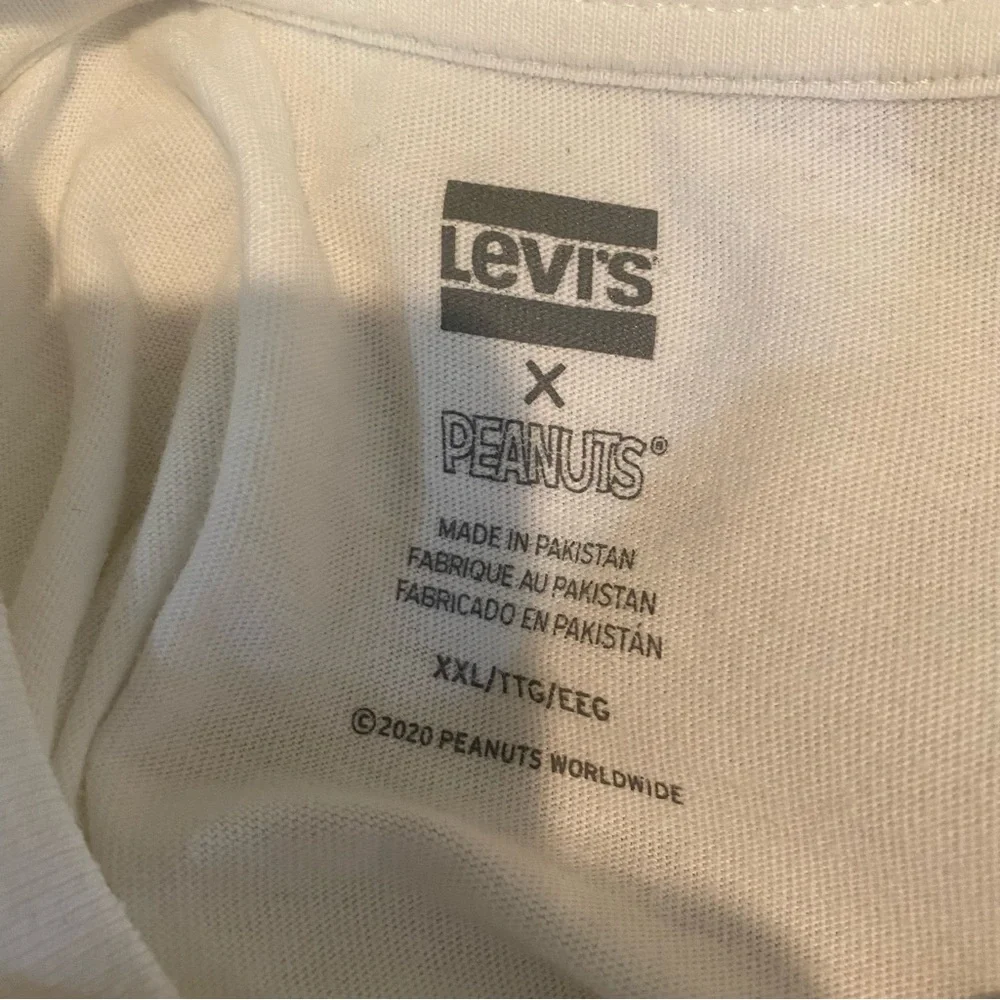 Levi’s X Peanuts heavyweight tee with Snoopy soccer graphic